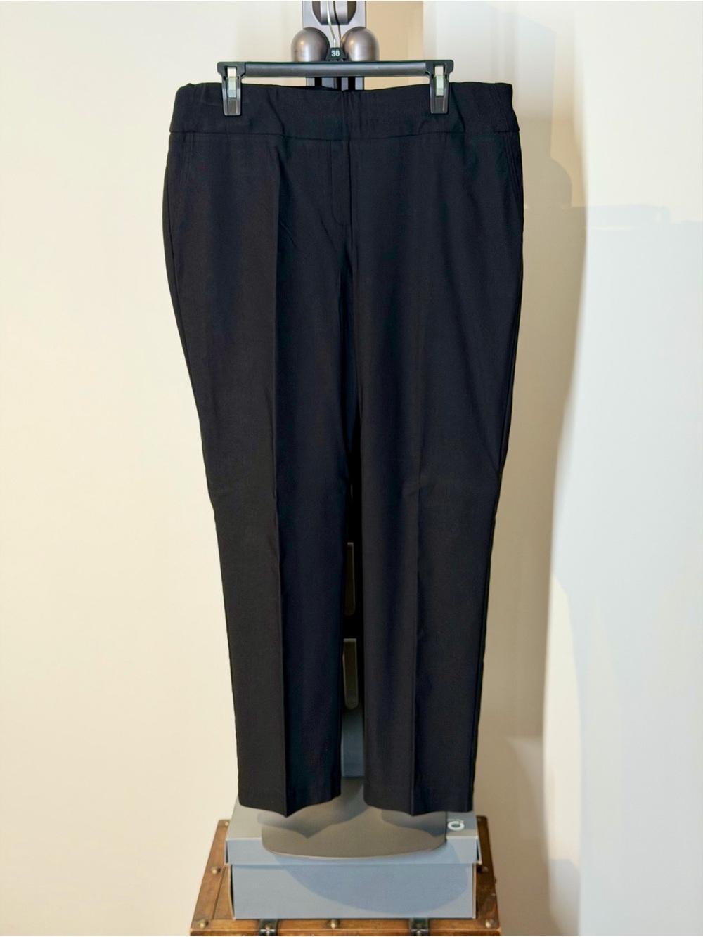 Men's Black Dress Pants - Classic Tailored Trousers
